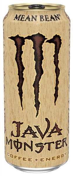 Java Monster Mean Bean Coffee + Energy USA Import (12 x 0,443 Liter blik)