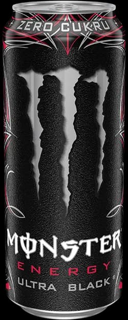Monster Energy Ultra Black (12 x 0,5 Liter blik PL)