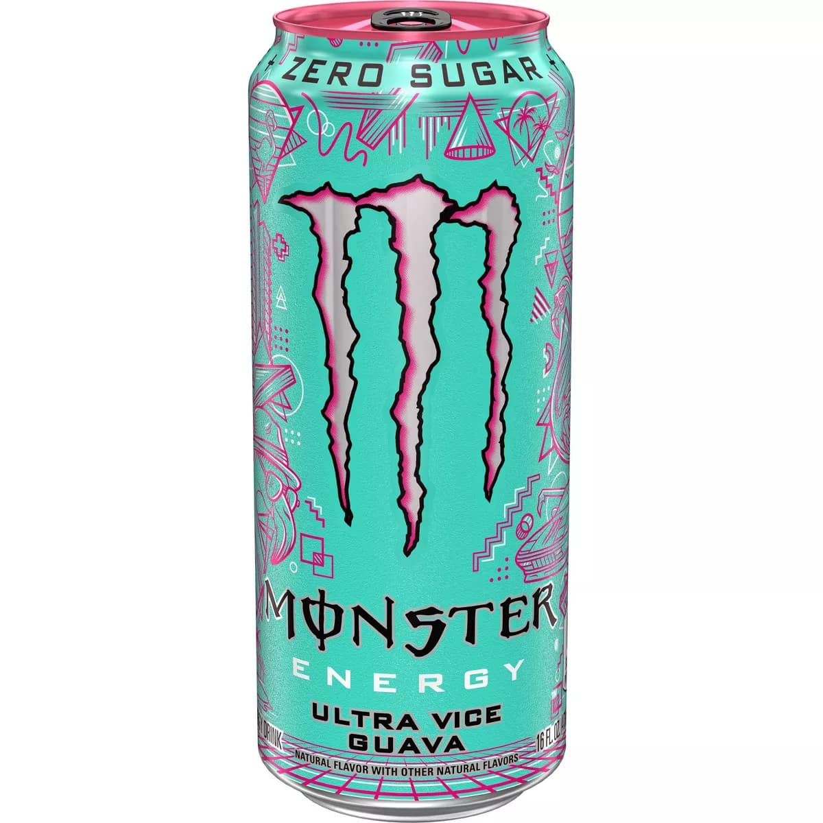 Monster Energy Ultra Vice Guava (24 x 0,473 Liter blik USA)