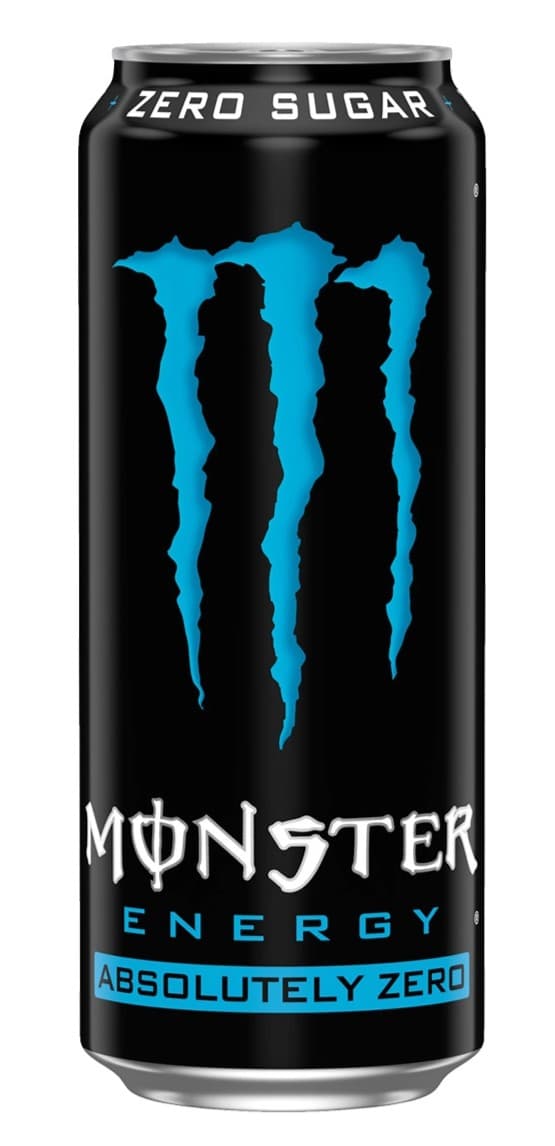 Monster Energy Absolutely Zero BLAUW (24 x 0,5 Liter blik SA)
