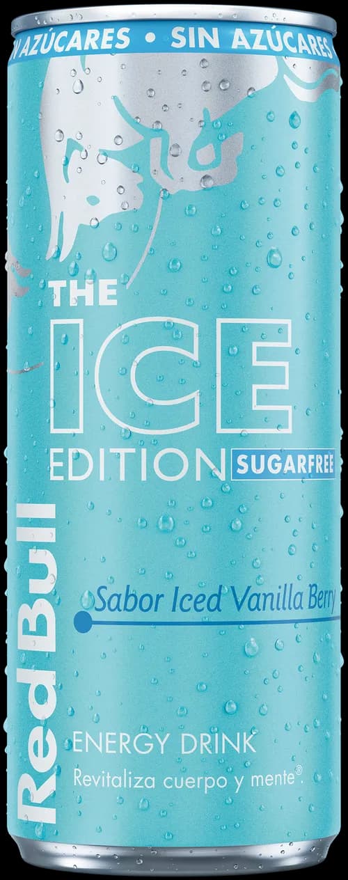 Red Bull Energy The Ice Edition Sugarfree (24 x 0,25 liter blikken ES) Iced Vanilla Berry