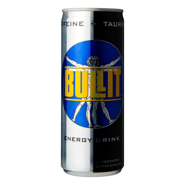Bullit Energy Drink Blikjes 25cl Tray 24 Stuks