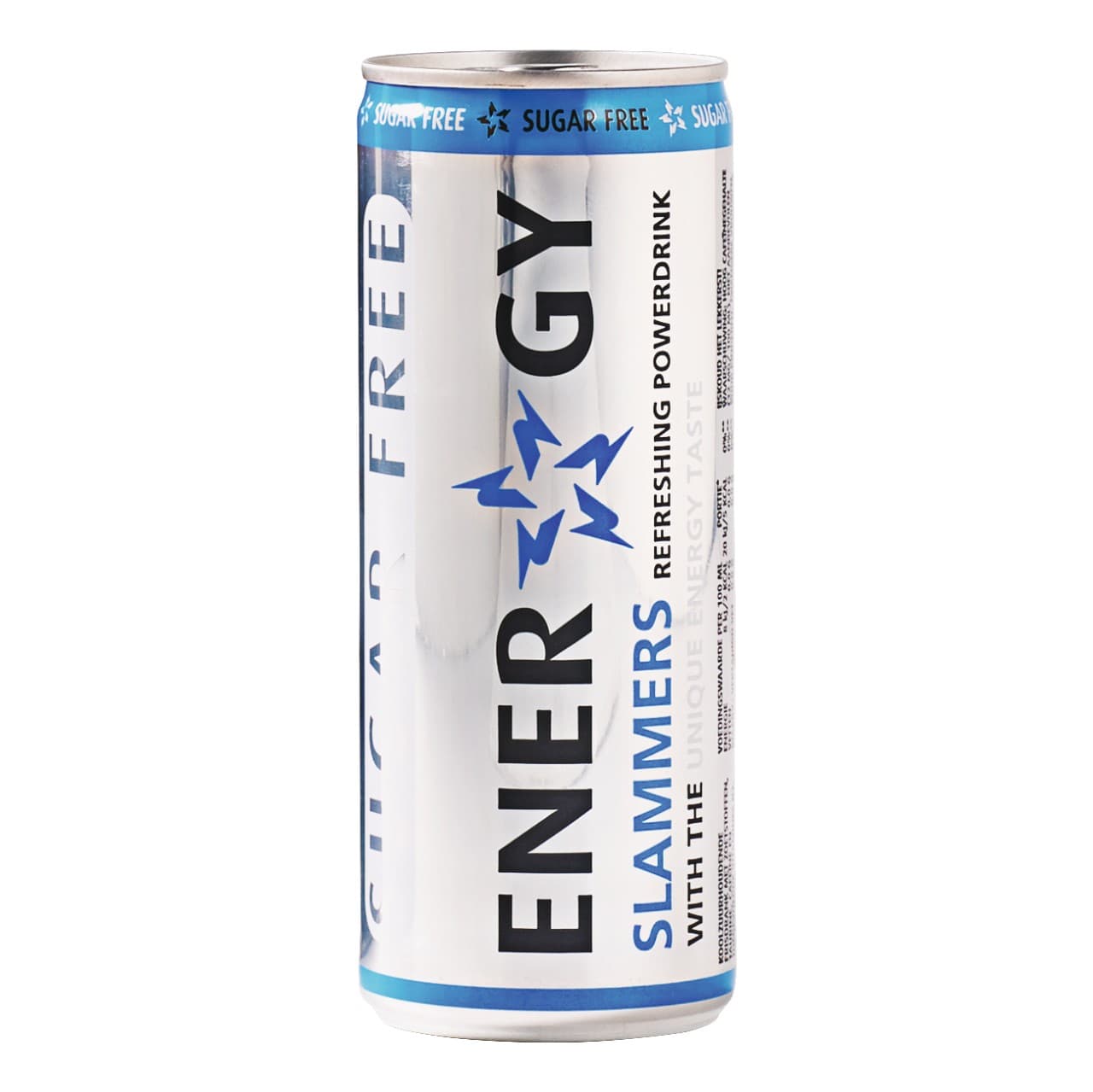 Slammers Light Energy Drink 25cl Blikjes Tray 24 Stuks