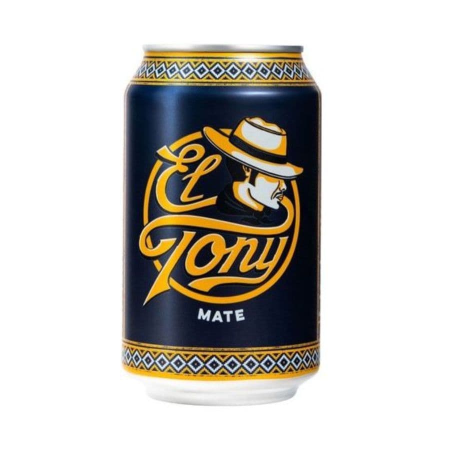 El Tony Mate Energy Drink Blikjes 33cl Tray 24 Stuks