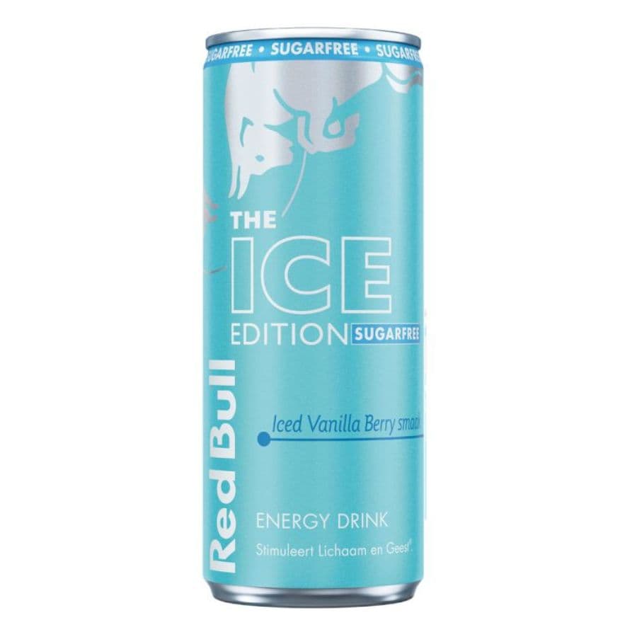 Red Bull The Ice Edition Blikjes Tray 12x25cl (Iced Vanilla Berry Smaak)