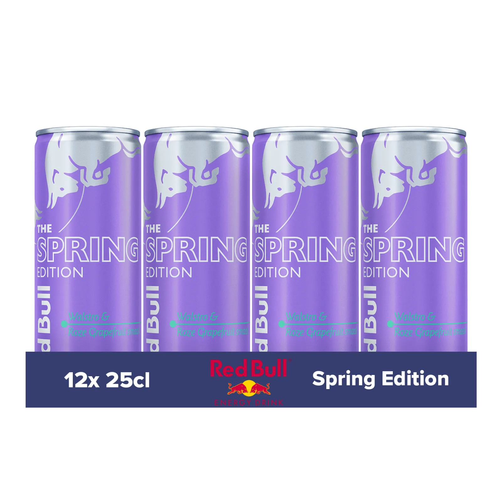 Red Bull Spring Edition Walstro Amp Roze Grapefruit