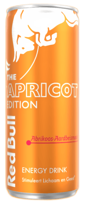 Red Bull Energy The Apricot Edition (12 x 0,25 liter blikken NL)