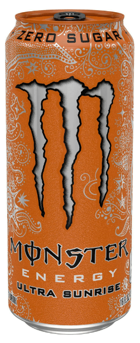 Monster Energy Ultra Sunrise (24 x 0,473 Liter blik USA)