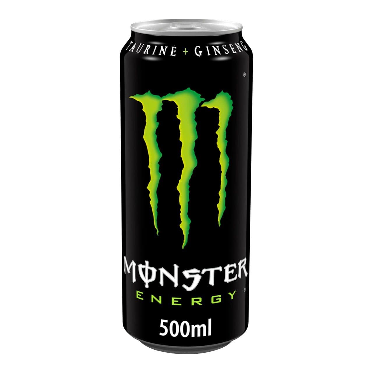 Monster Energy Drink Blikjes 50cl Tray 12 Stuks