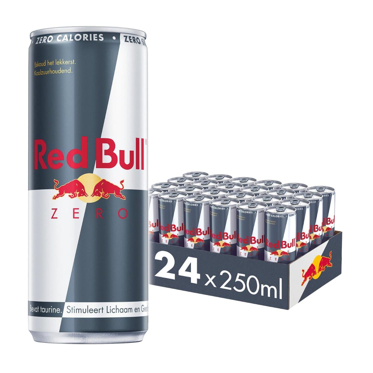 Red Bull Zero Blikjes 25cl Tray 24 Stuks