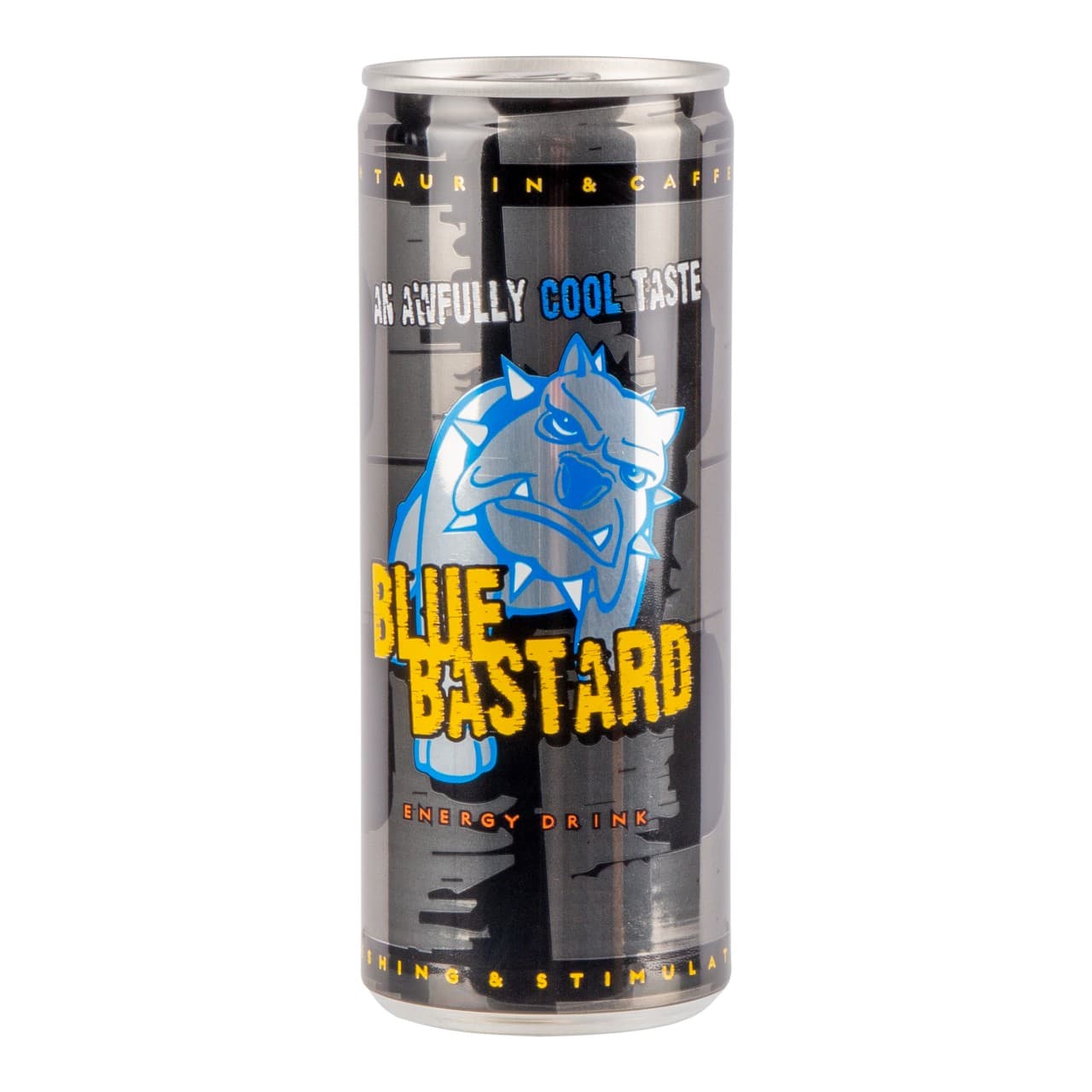 Blue Bastard Energy Drink Blikjes 25cl Tray 24 Stuks