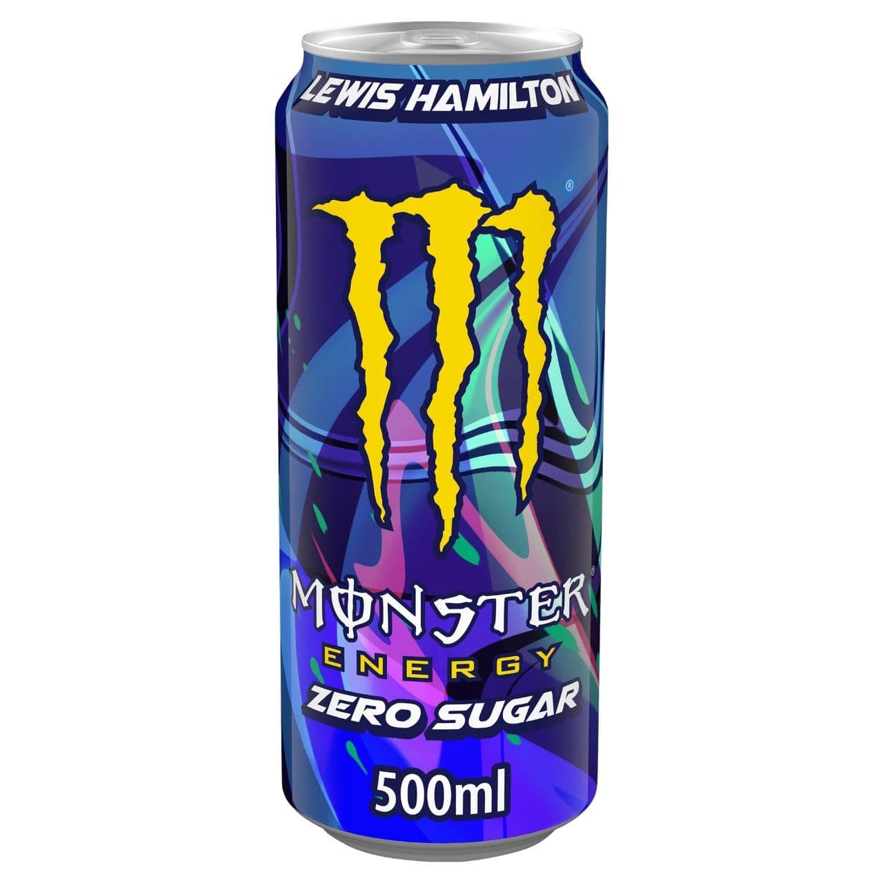 Monster Full Throttle Lewis Hamilton Zero Sugar Energy Drink Blikjes 50cl Tray 12 Stuks