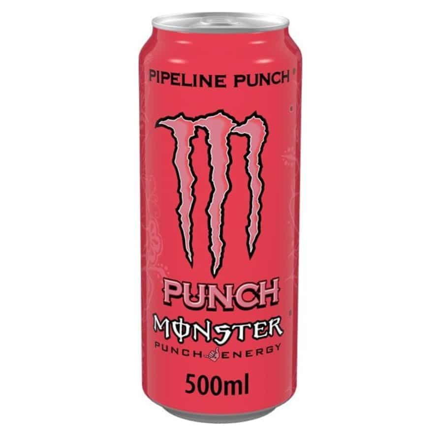 Monster Juiced Pipeline Punch Energy Drink Blikjes 50cl Tray 12 Stuks