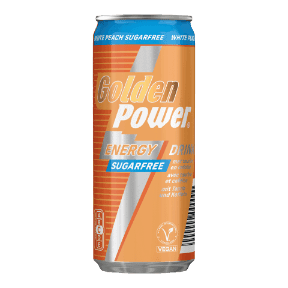 GOLDEN POWER® Energydrink peach zero