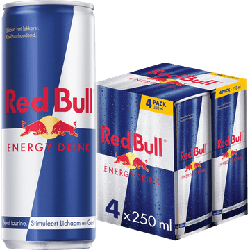 Red Bull Energy Drink - 4 x 250ml