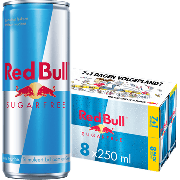 Red Bull Sugar Free 7+1